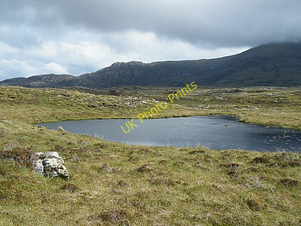 Photo 6"x4" Lochan near Loch na Teanga Loch Sgioport c2009