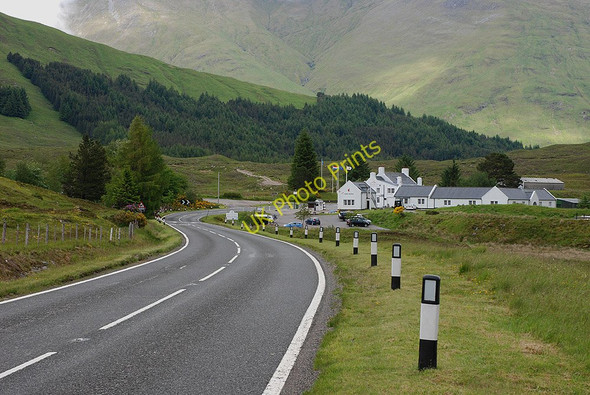 Photo 6"x4" The A87 at Cluanie Inn Cluanie Inn c2009