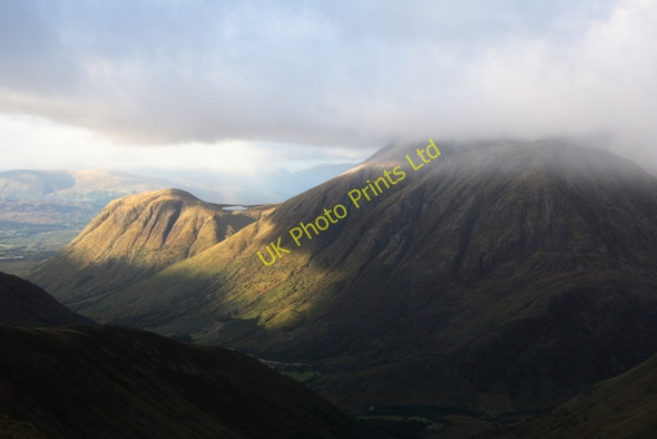 Photo 6"x4" Ben Nevis from near Mullach nan Coirean Ben Nevis c2007