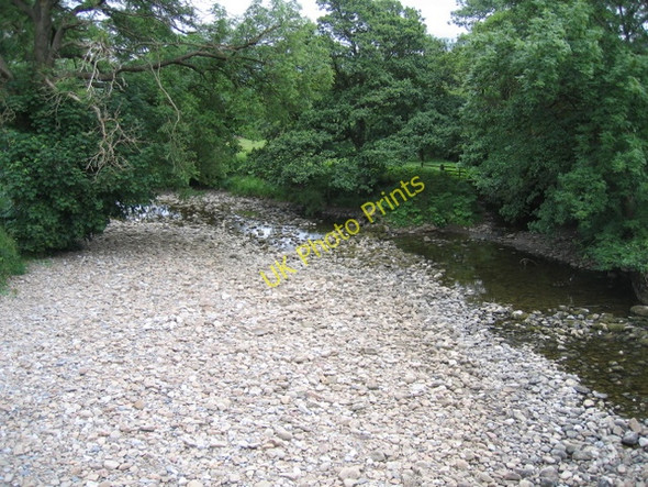 Photo 6"x4" River Dee, south east from Church Bridge Dent\/SD7086 c2008