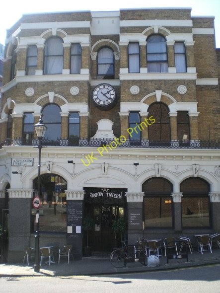 Photo 6"x4" The Union Tavern, Lloyd Baker Street WC1 London c2009