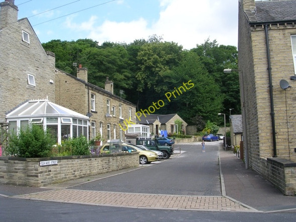 Photo 6"x4" Elm Wood Street - Cross Street Brighouse\/SE1423 c2009