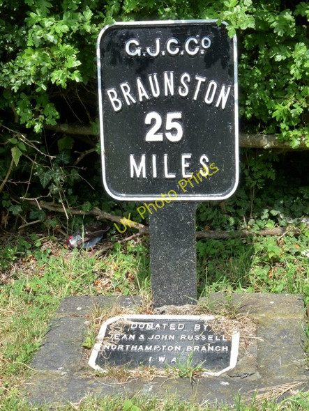 Photo 6"x4" 25 Miles to Braunston Castlethorpe\/SP7944 c2009