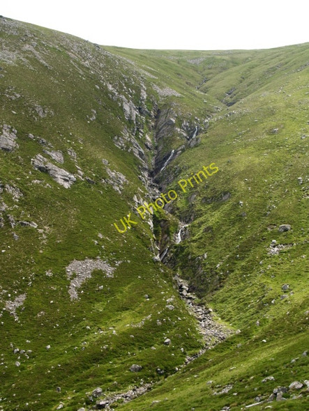 Photo 6"x4" Left branch of the Allt an Fhuar-thuill Bhig An Crom-allt\/NH1146 c2009