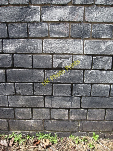 Photo 6"x4" Bench mark on the viaduct #3 Chester c2009