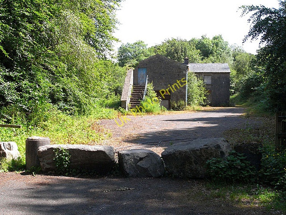 Photo 6"x4" Old buildings on the Castle Caldwell Estate Belleek c2009