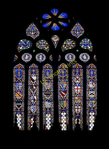 Photo 6"x4" St Mary's Collegiate Church, Youghal (East Window Stained Glass) Youghal c2009