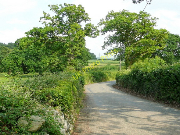 Photo 6"x4" Lane to Rachub and Llanllechid Tal-y-bont\/SH6070 c2009