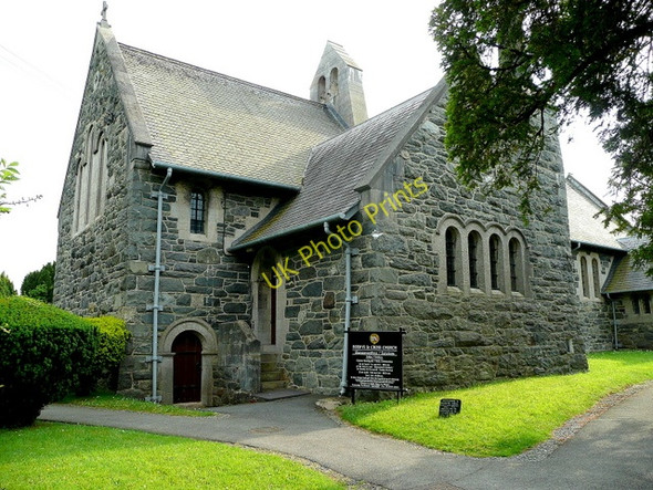 Photo 6"x4" St . Cross church, Tal-y-bont Tal-y-bont\/SH6070 c2009