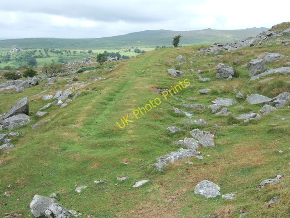 Photo 6"x4" Abandoned tramroad by King's Tor Merrivale\/SX5475 c2009