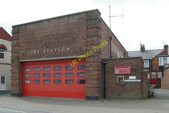 Photo 6"x4" Filey fire station Filey c2009