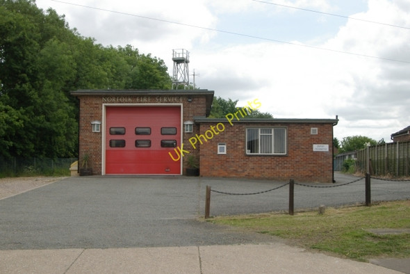 Photo 6"x4" Swaffham fire station Swaffham c2009