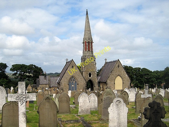 Photo 6"x4" Cemetery Chapels Larpool Lane Whitby\/NZ8910 c2009