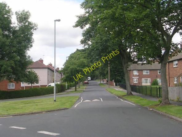 Photo 6"x4" Hall Road - Gissing Road Horbury c2009