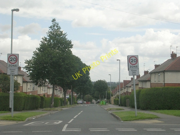 Photo 6"x4" Magdalene Road - Broadway Ossett c2009