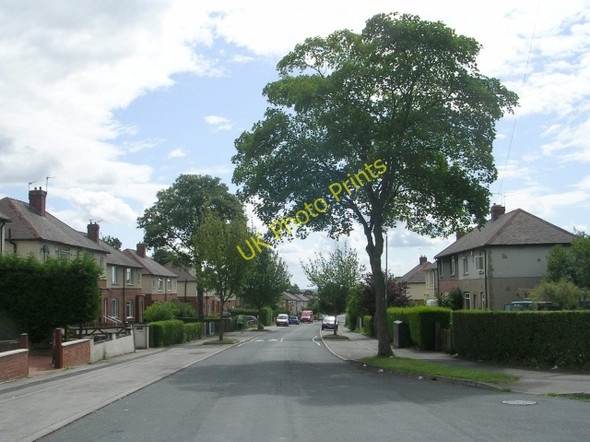 Photo 6"x4" St Oswald Road - viewed from Greaves Avenue Ossett c2009