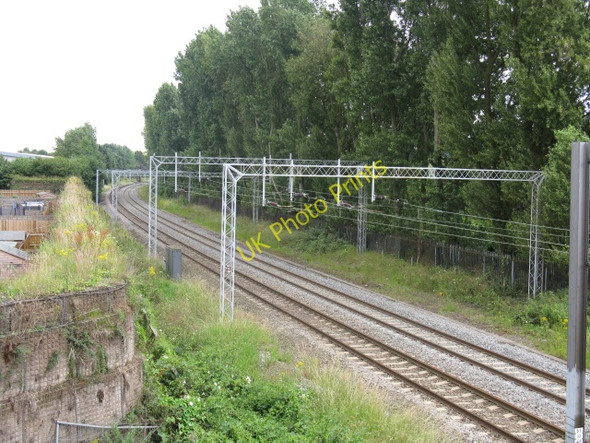 Photo 6"x4" Grand Junction Railway At Bentley Road South Darlaston c2009