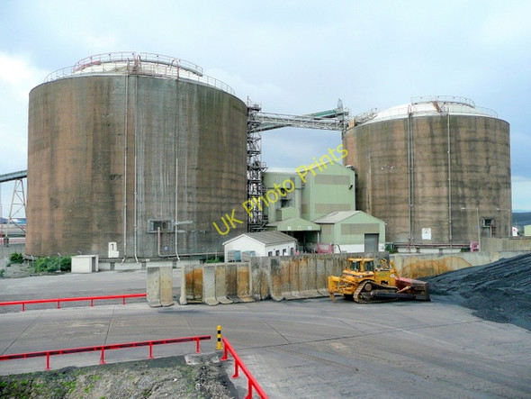 Photo 6"x4" Coal silos at Avonmouth Avonmouth c2009