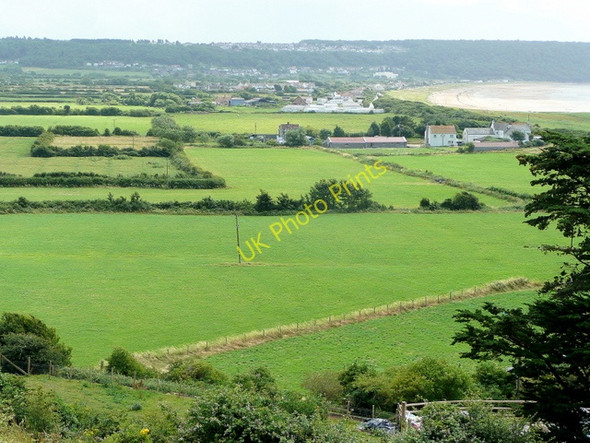 Photo 6"x4" View to Kewstoke from Middle Hope Woodspring Priory c2009