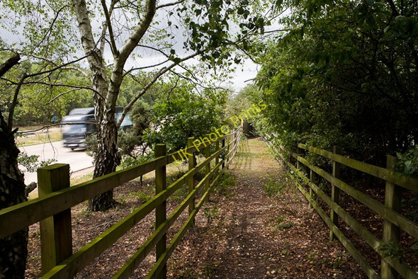 Photo 6"x4" Footpath southwest of Moorlands Farm Hatch Bottom c2009