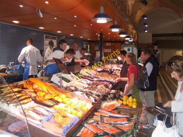 Photo 6"x4" Inside the English Market Cork c2009