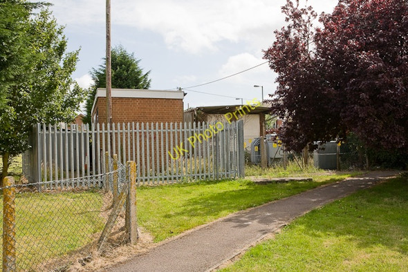 Photo 6"x4" Electricity substation and emergency generator, Moorgreen Hospital Hatch Bottom c2009