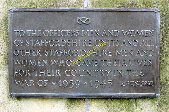 Photo 6"x4" War Memorial, Stafford Stafford c2009