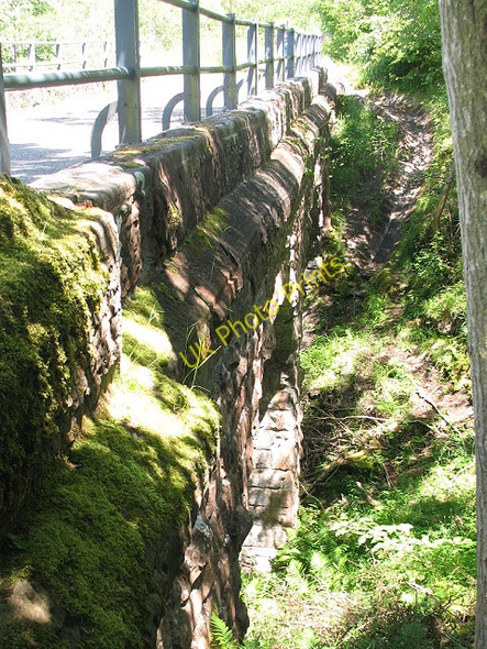 Photo 6"x4" Railway drainage channel Smardale c2009