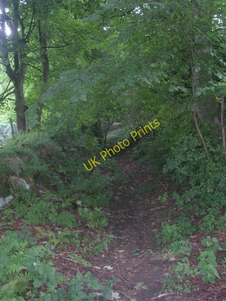 Photo 6"x4" Footpath to Leeds Road from Old Pool Bank Old Bramhope c2009