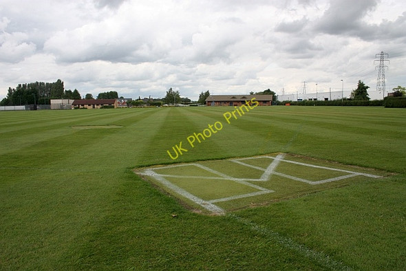 Photo 6"x4" Sports ground and clubhouse, Tewkesbury Road Cheltenham c2009