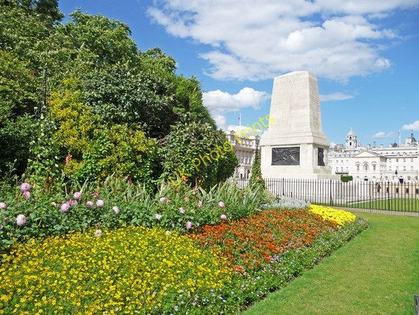 Photo 6"x4" Flowerbed, St James's Park, London SW1 Westminster c2009 P2