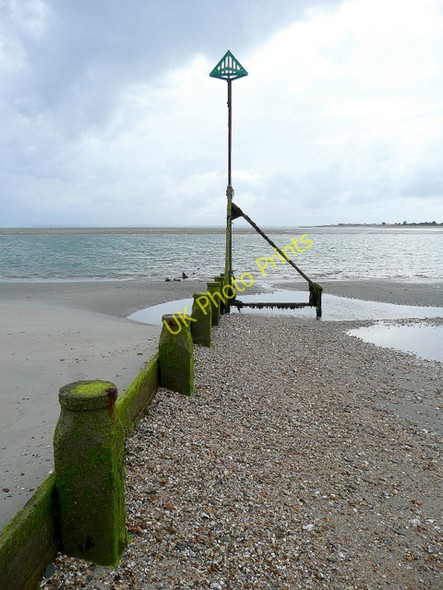 Photo 6"x4" Groyne at West Wittering beach 1 West Wittering c2009