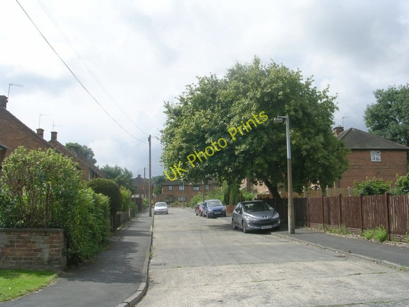 Photo 6"x4" Cherry Tree Avenue - Cottage Road Thorpe Edge c2009