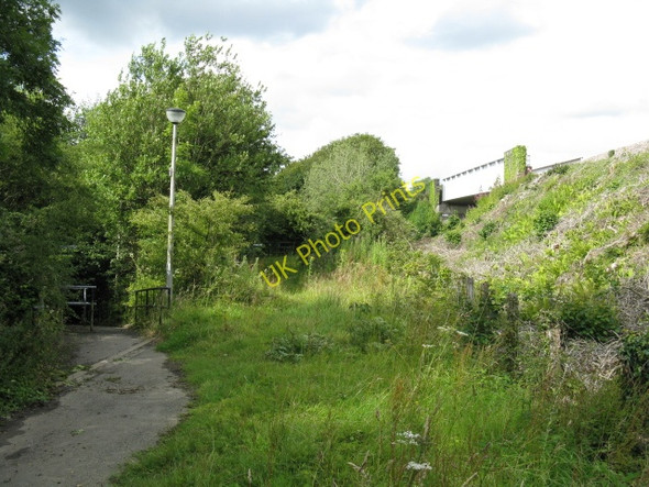 Photo 6"x4" Station Road Footpath Kilgetty c2009