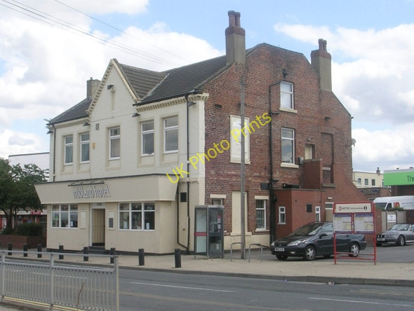 Photo 6"x4" Midland Hotel - Market Street Normanton\/SE3822 c2009