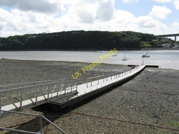 Photo 6"x4" Floating Landing Stage, Burton Ferry Neyland c2009