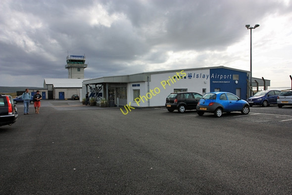 Photo 6"x4" Terminal Building, Islay Airport Glenegedale c2009