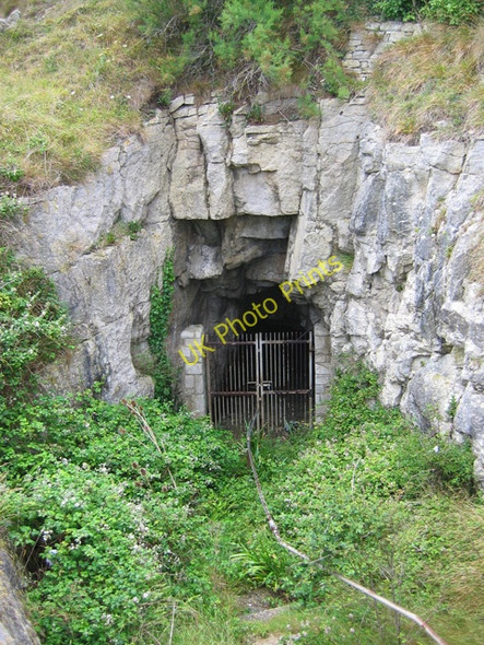 Photo 6"x4" Quarrymine shaft near Durlston Head Swanage c2009