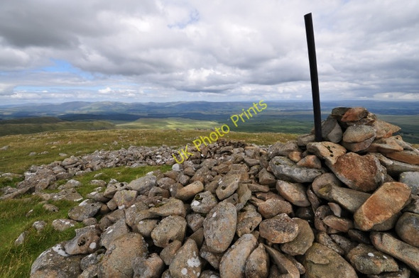 Photo 6"x4" View eastwards from Queensberry summit Queensberry c2009