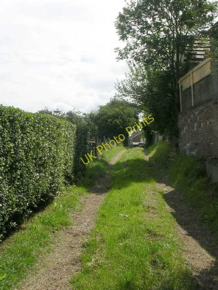 Photo 6"x4" Footpath - Norristhorpe Lane Heckmondwike c2009