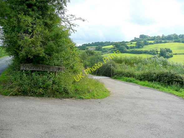 Photo 6"x4" Farm entrance Joy's Green c2009