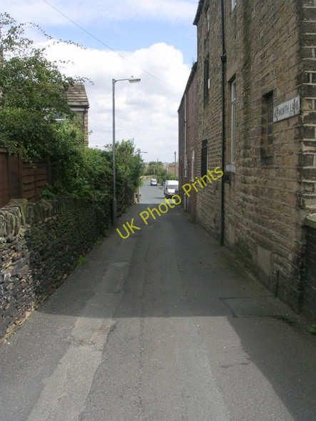 Photo 6"x4" Hepworth Lane - Wellhouse Lane Mirfield c2009