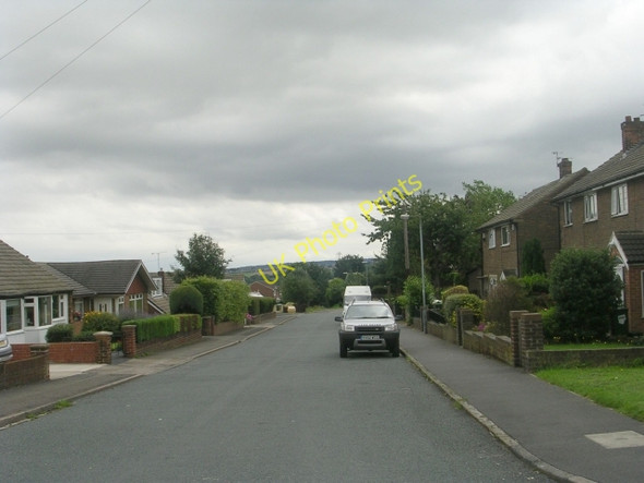 Photo 6"x4" Valley Road - viewed from Partridge Crescent Thornhill\/SE2518 c2009
