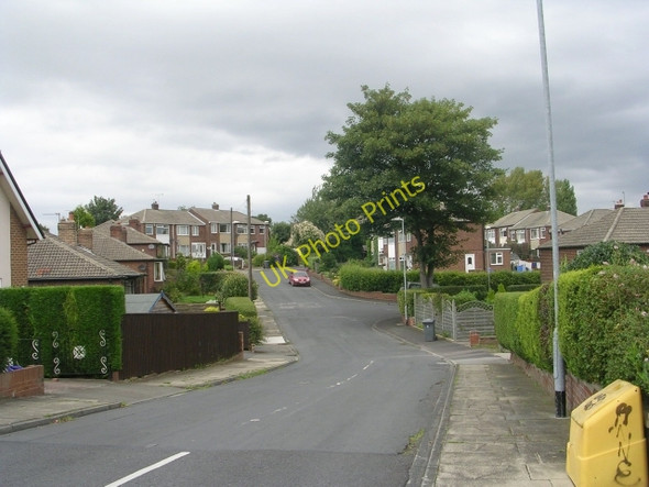 Photo 6"x4" Frank Close - Frank Lane Thornhill\/SE2518 c2009