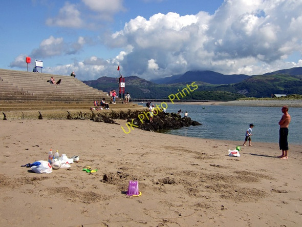 Photo 6"x4" End of the breakwater Barmouth\/Abermaw c2009