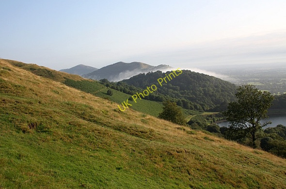 Photo 6"x4" On the slopes of Millennium Hill Little Malvern c2009