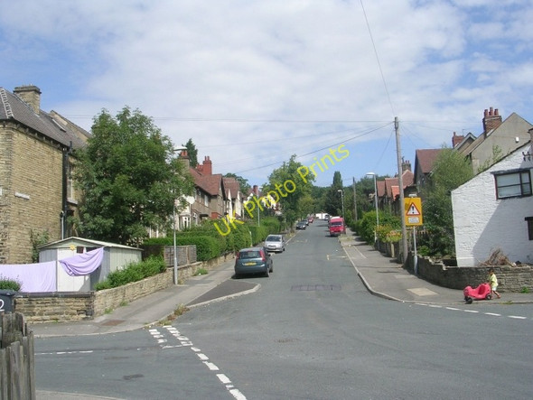 Photo 6"x4" Woodhouse Avenue - viewed from Dewhurst Road Huddersfield c2009
