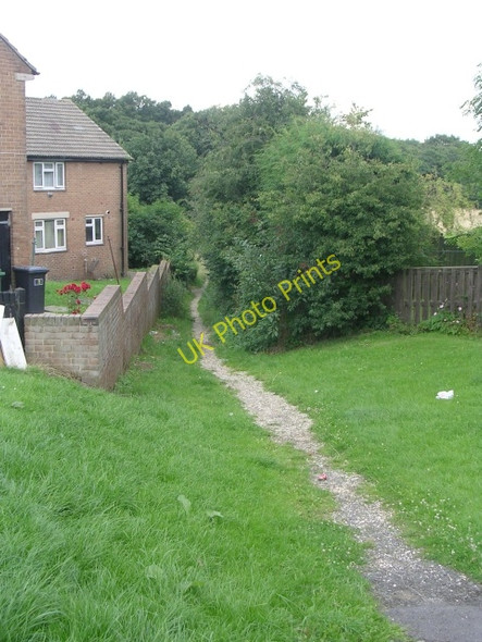 Photo 6"x4" Footpath - New House Road Brackenhall c2009
