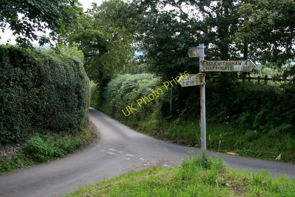 Photo 6"x4" Lane Junction, Stainburn Stainburn\/SE2448 c2009