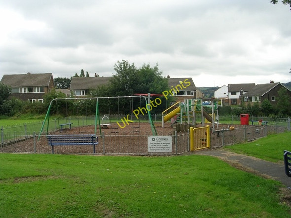 Photo 6"x4" Playground - Stocks Bank Road Mirfield c2009